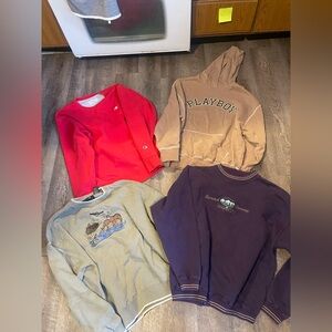 Vintage sweatshirt lot of 4